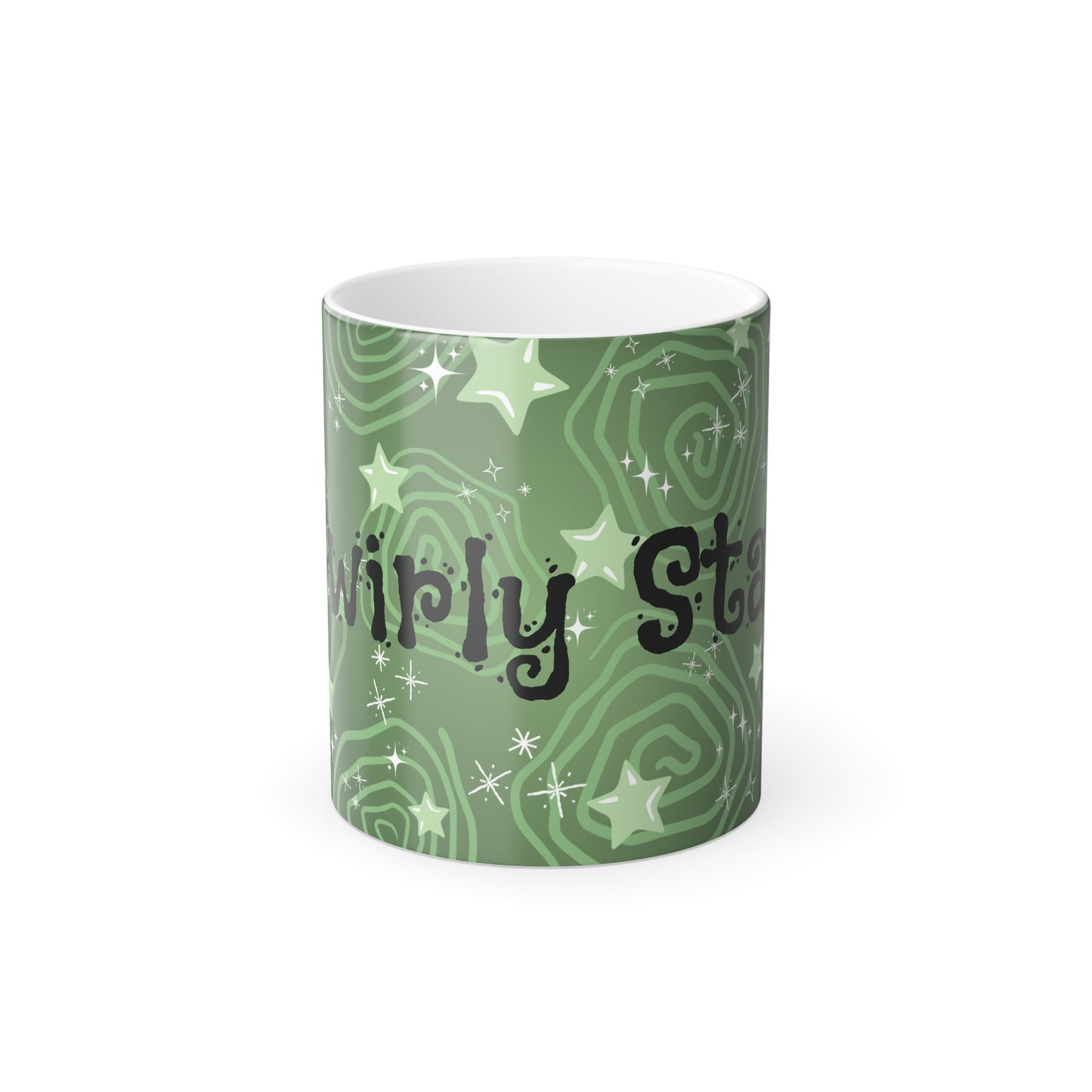 Color Morphing Swirly Star Mug