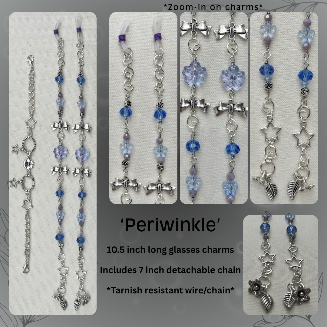 Glasses charms
