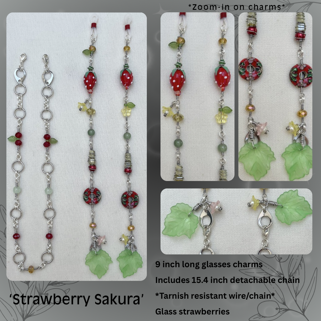 Glasses charms