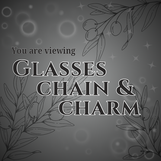 Glasses chain & charm