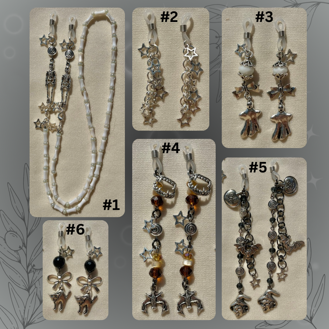 Glasses charms